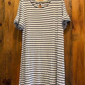 Maurices black and White dress